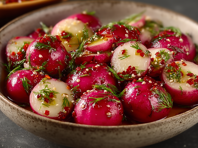 Social Media Trend: So lecker schmecken schnell eingelegte Radieschen