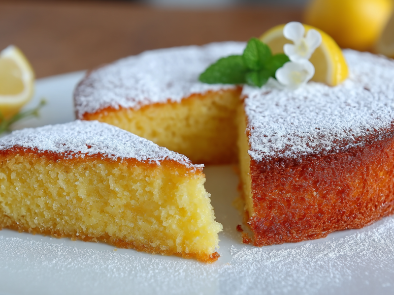Dieser italienische Mandelkuchen wird ohne Mehl gebacken