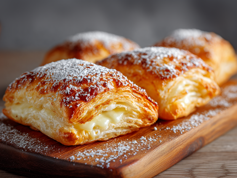 Diese köstlichen Puddingtaschen sind genauso gut wie vom Bäcker
