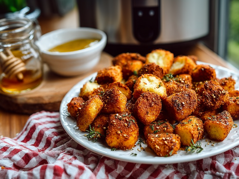 Achtung, unglaublich lecker: Brezel-Snack aus dem Airfryer