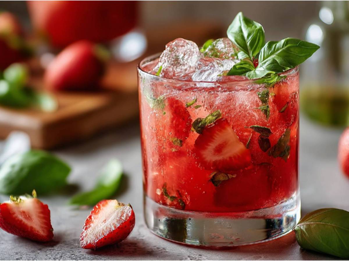 Erdbeer Gin Smash: der beste Cocktail für entspannte Sommerabende