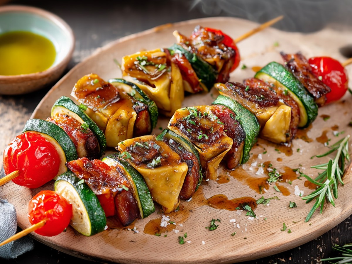 Neue Grillideen gefällig? Diese Maultaschen-Spieße musst du ausprobieren