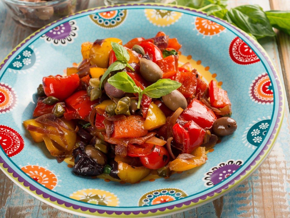 Peperonata: die einzige Beilage, die du diesen Sommer brauchst