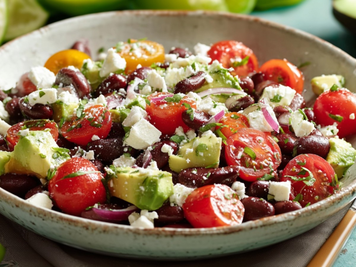 15-Minuten-Blitzrezept: Rote-Bohnen-Salat