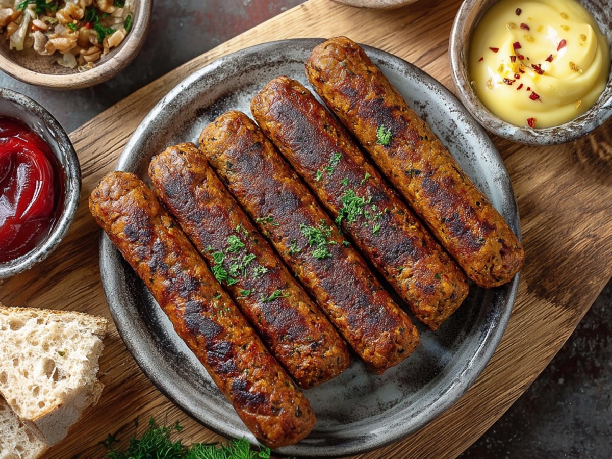 Vegane Hausmannskost: Bratwürste einfach wie nie