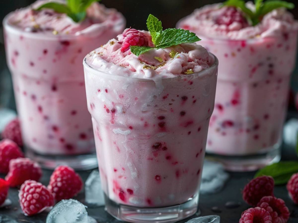 Naschkatzen lieben diese schnelle Himbeermousse