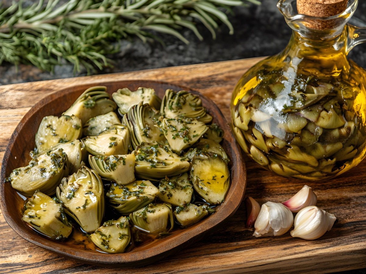 Einfach, lecker, schnell gemacht: marinierte Artischocken