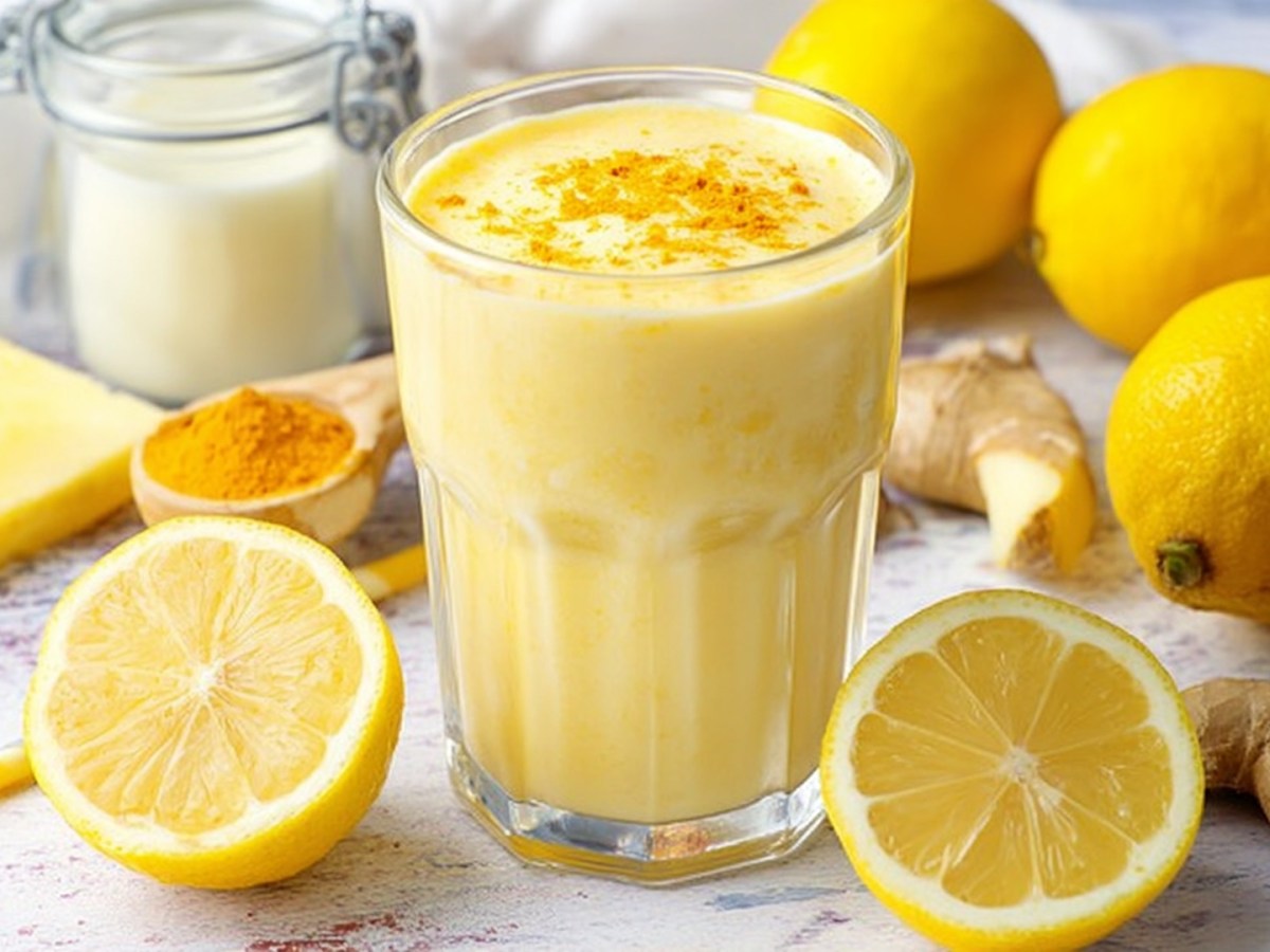 Goldener Immun-Booster: der Smoothie, den du ausprobieren musst
