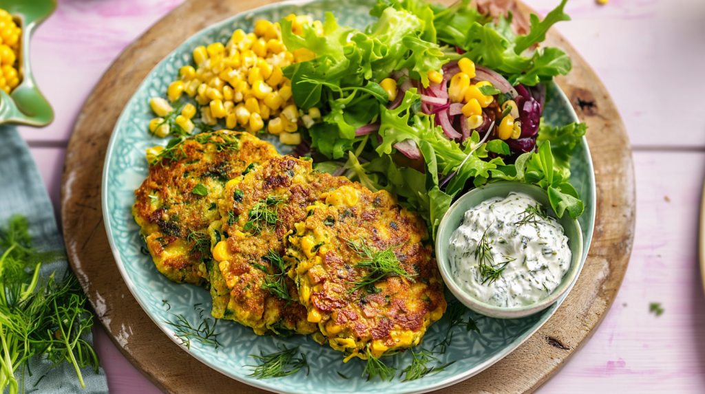 Diese Mais-Zucchini-Puffer willst du immer wieder machen