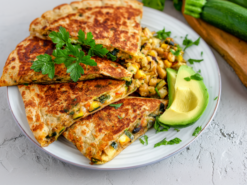 Zucchini-Tortillas: lecker und schnell gemacht